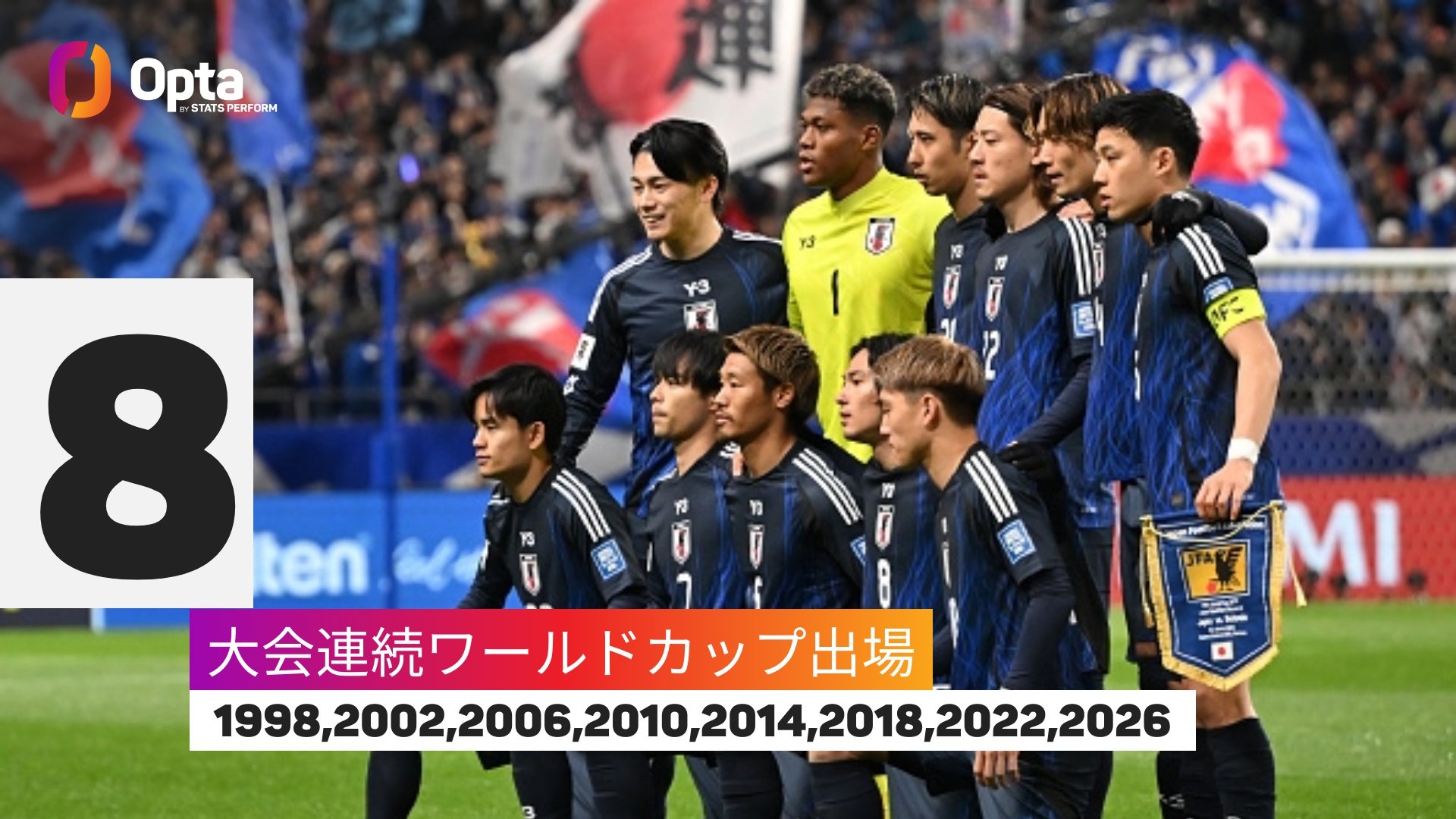  連續8次參加世界杯！僅6國連續參賽記錄多于日本：巴西22次最多